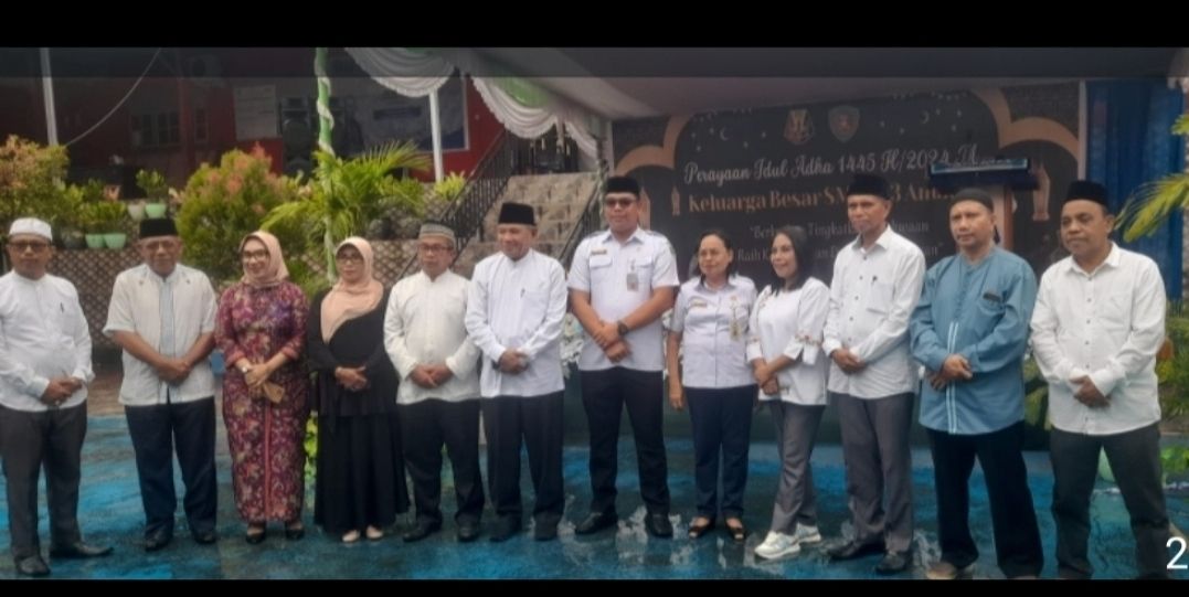 SMA N 13 PEROLEH 5 SAPI,  2 EKOR KAMBING,  BERBAGI  BERKAH BAGI SISWA & LINGKUNGAN SEKITAR