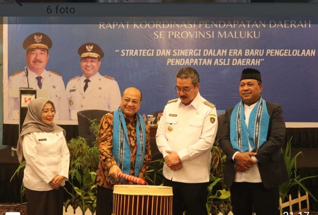 Taher : Rakor Buka Pintu Berkolaborasi Ciptakan Inovasi Baru Sebagai Fondasi Bangun Maluku  Mandiri & Sejahtera