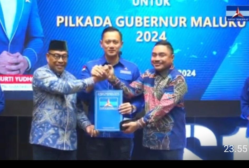 MM PEROLEH REKOMENDASI  PARTAI DEMOKRAT DISERAHKAN LANGSUNG KETUA UMUM AHY