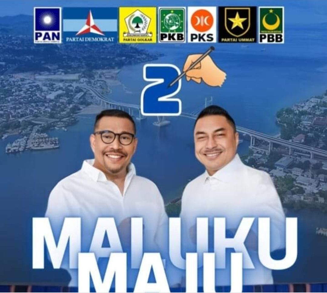 Warga Tawiri Yakin  Tuhan Allah Merestui 2M Pimpin Maluku Lima Tahun Ke Depan