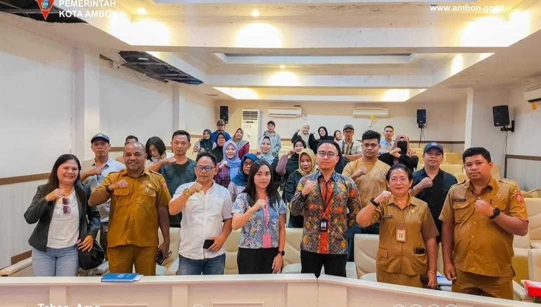 Indaq Kota Ambon Sosialisasi Transaksi Pembayaran Tunai Ke Para Pedagang