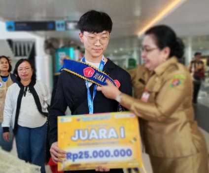 Laturiuw : Bersyukur Wijaya Juara Pertama OSN Hadiah Terbaik Bagi Maluku & SMA N 1 Ambon