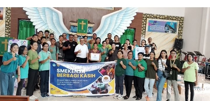 Lopulalan : Masyarakat Hunuth Berterima Kasih, Pelayanan Kasih Dari SMK N 1 Ambon