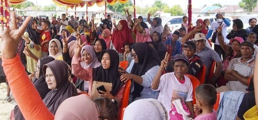 Wa Muna : Ketua Umum Golkar Kerahkan Warga Banda Baru Menangkan 2M