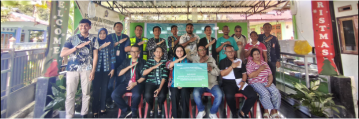 NEGERI HATU & NEGERI TAWIRI TERIMA BANTUAN  TJSL I JOURNEY AIPRPORTS SARANA PRASARANA UMUM DARI BANDARA PATTIMURA 