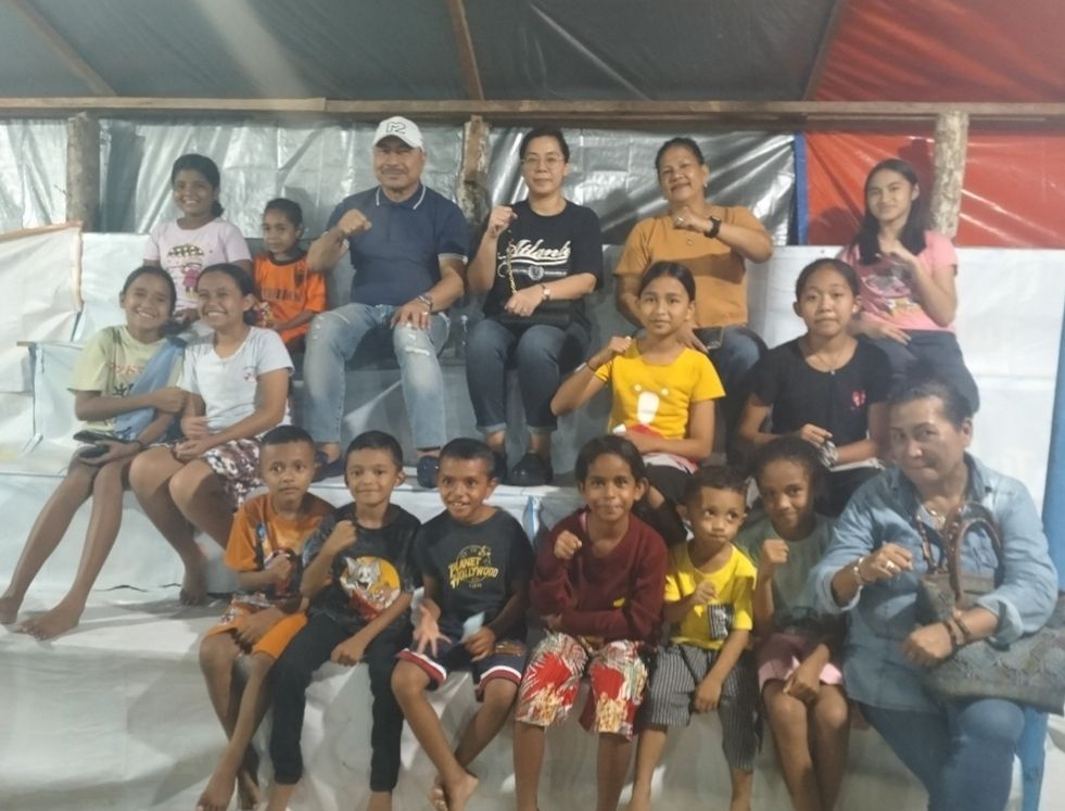 BMW BERSAMA ISTRI NONTON LOMBA GAWANG MINI DI HATIVE BESAR,  PERLU  BIBIT OLAHRAGA & TUMBUHKAN SPORTIFITAS