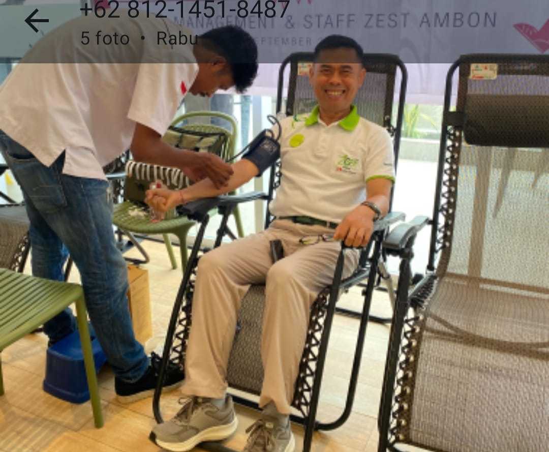 Sambut Hut Swiss-Belhotel Ambon Gelar  Aksi Kemanusiaan Donor Darah 