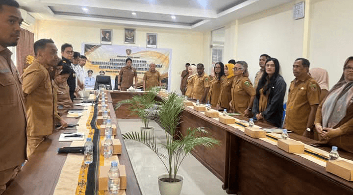 Bapenda Hadirkan Sekda Dalam Rakor Bersama Para OPD Untuk Genjot  PAD
