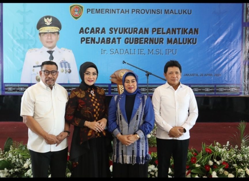 RESMI DILANTIK SEBAGAI PJ GUBERNUR MALUKU, SADALI IE GELAR SYUKURAN DI JAKARTA