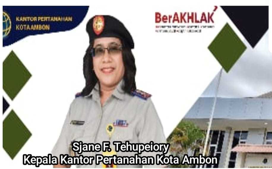 BPN Ambon Tertibkan Aset Pemprov Maluku di Jalan Jenderal Sudirman