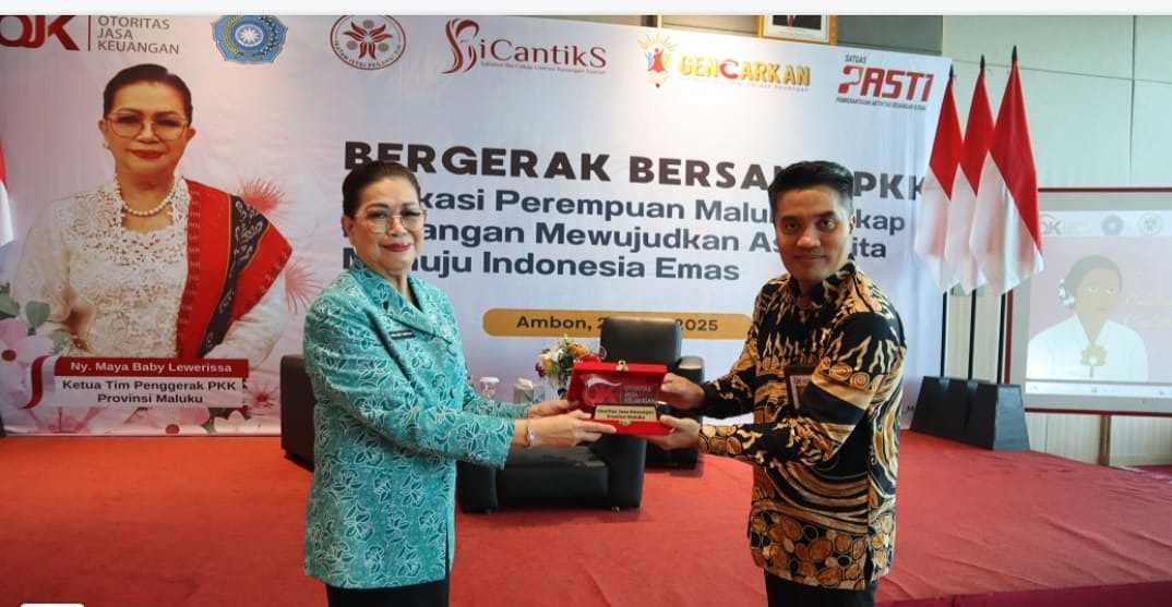 Ketua TP-PKK Promal Buka Kegiatan Edukasi Keuangan OJK