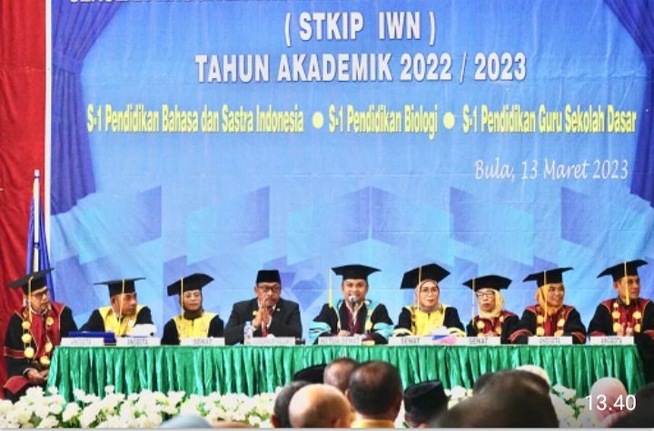 96 Sarjana STKIP ITA WOTU NUSA Diwisudakan,  Gubernur Harap Jadi Pelopor Masyarakat