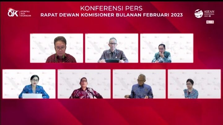 PARA PETINGGI OJK PUSAT MENYATAKAN SEKTOR JASA KEUANGAN STABIL DAN TUMBUH POSITIF DI AWAL TAHUN  