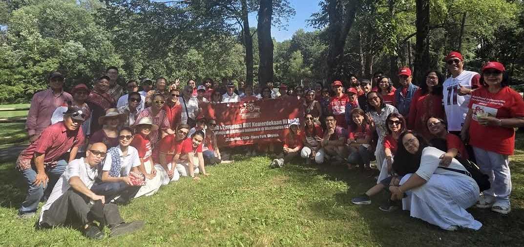Warga Indonesia Di AS Syukuran HUT RI Ke-80, Penuh Hikmah Dalam Bingkai Kekeluargaan
