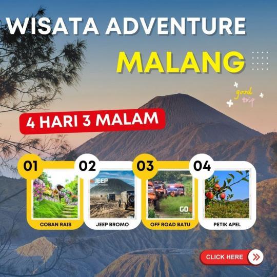 MALANG ADVENTURE 4 HARI 3 MALAM