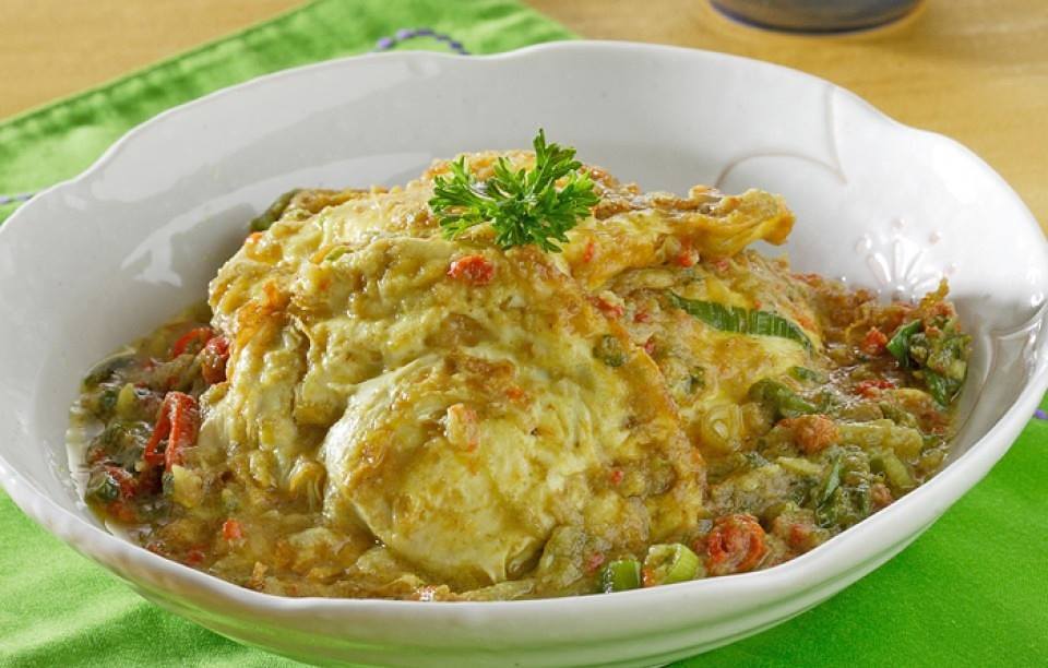 TELUR MASAK BUMBU KEMIRI