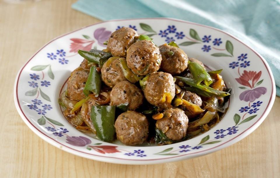BOLA DAGING SOY CABAI LADA HITAM