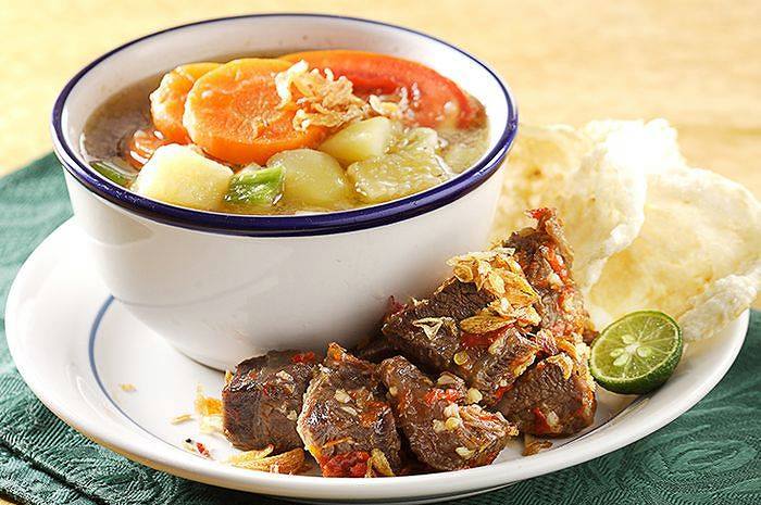 DAGING PEDAS KUAH SUP