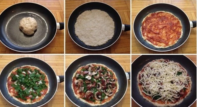 Cara Membuat Pizza Tanpa Oven Praktis