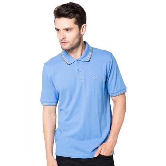 Solid Blue Polo
