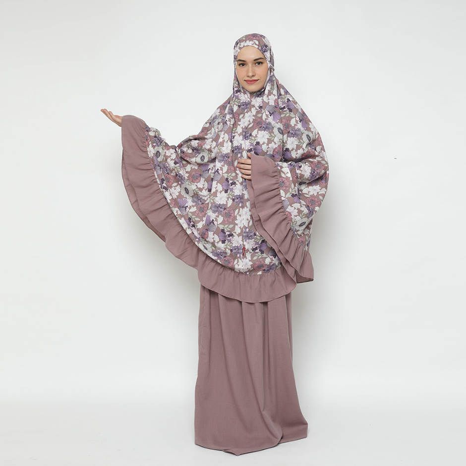 Tatuis Mukena Tiara 396 Dusty  purple 