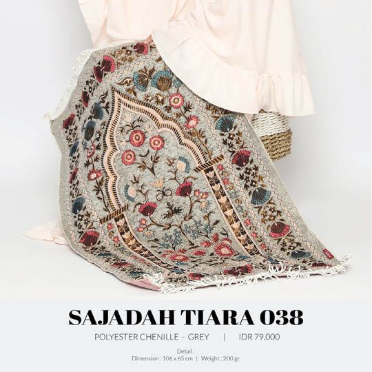Tatuis Sajadah Tiara 038 Grey