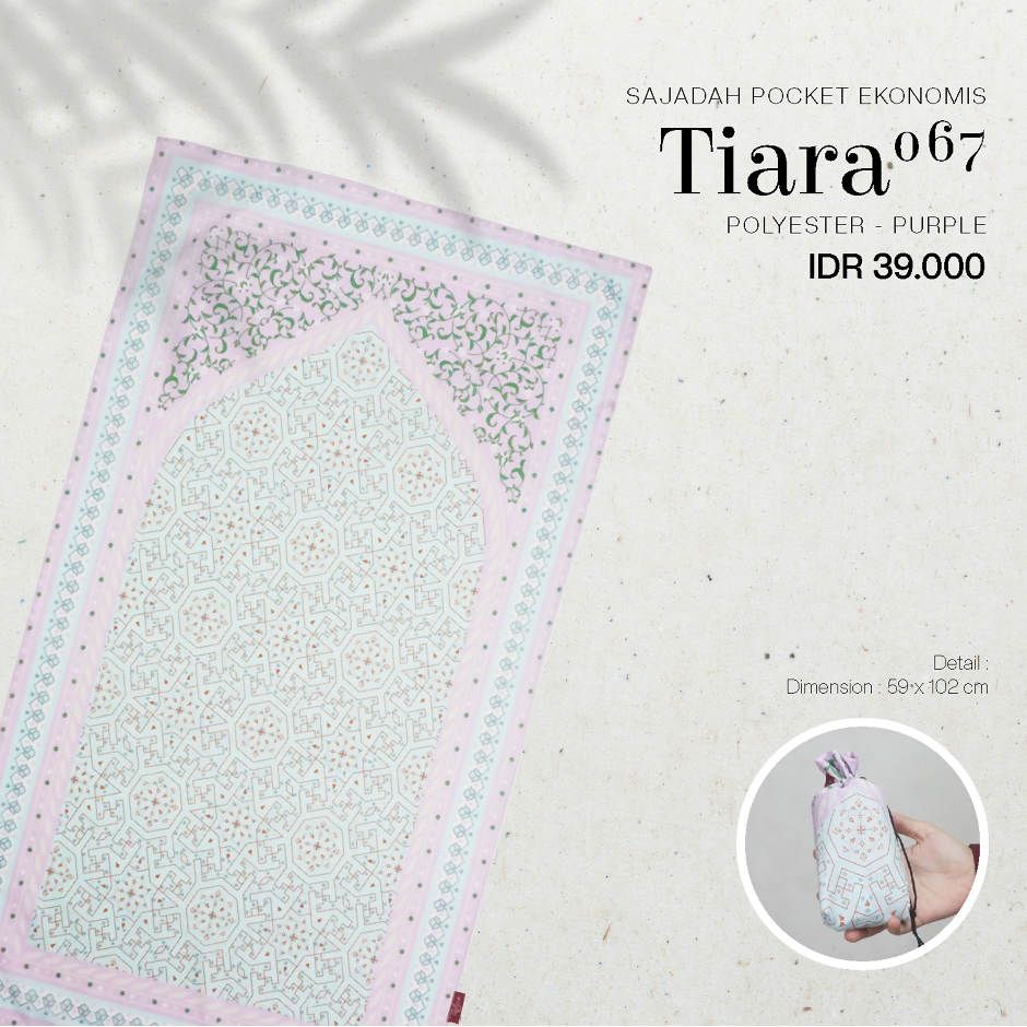 Tatuis Sajadah Travelling Tiara 067 Travelling