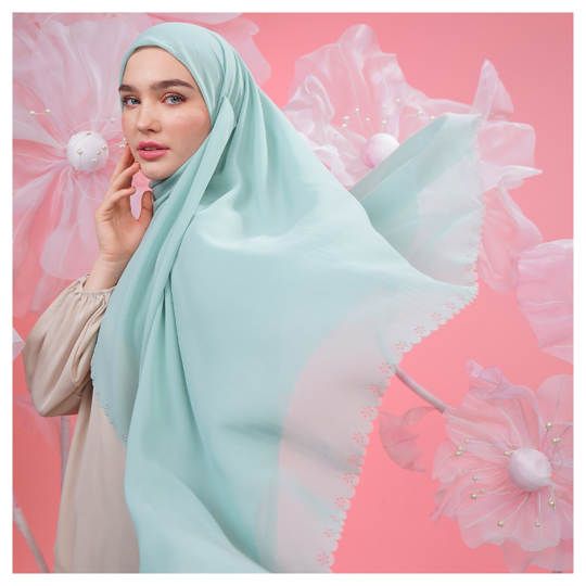 Tatuis Square Hijab Damour 110 Tosca Maxy