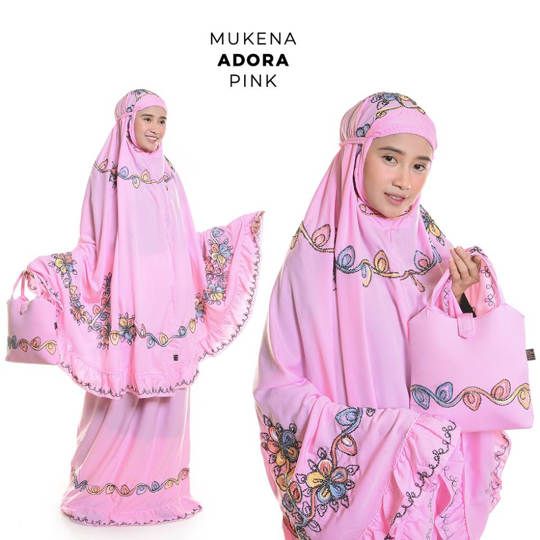 Mukena Adora Pink