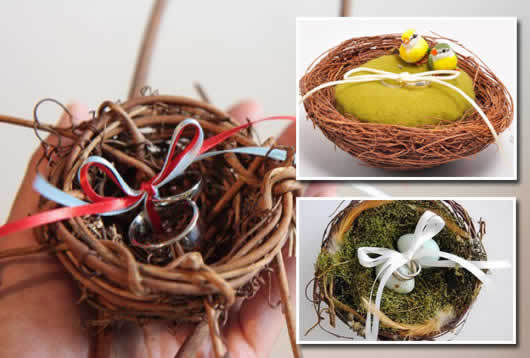 Wadah Cincin Sarang Burung